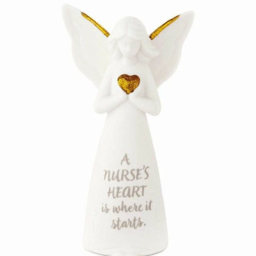 Collectibles Figurines * | Joanne Eschrich A Nurse'S Heart Mini Angel Figurine