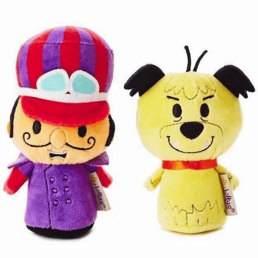 Stuffed Plush * | Hallmark Itty Bittys Wacky Races Dastardly And Muttley Stuffed Plush