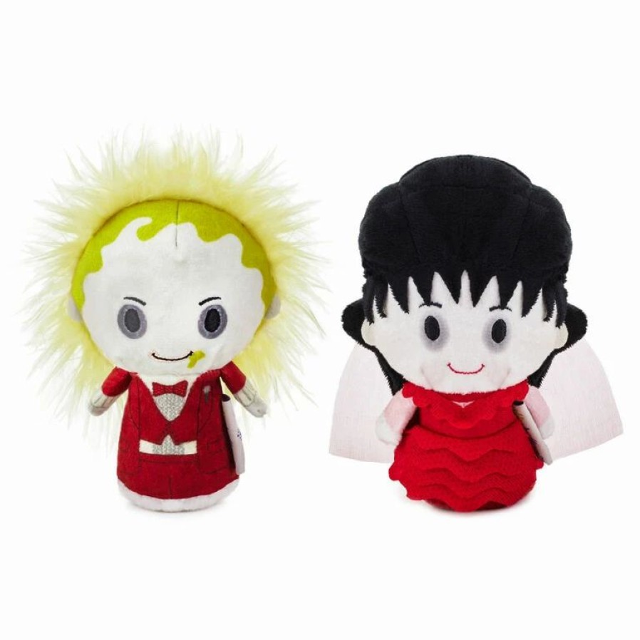 Itty Bittys® * | Hallmark Itty Bittys Beetlejuice And Lydia Deetz Plush, Set Of 2