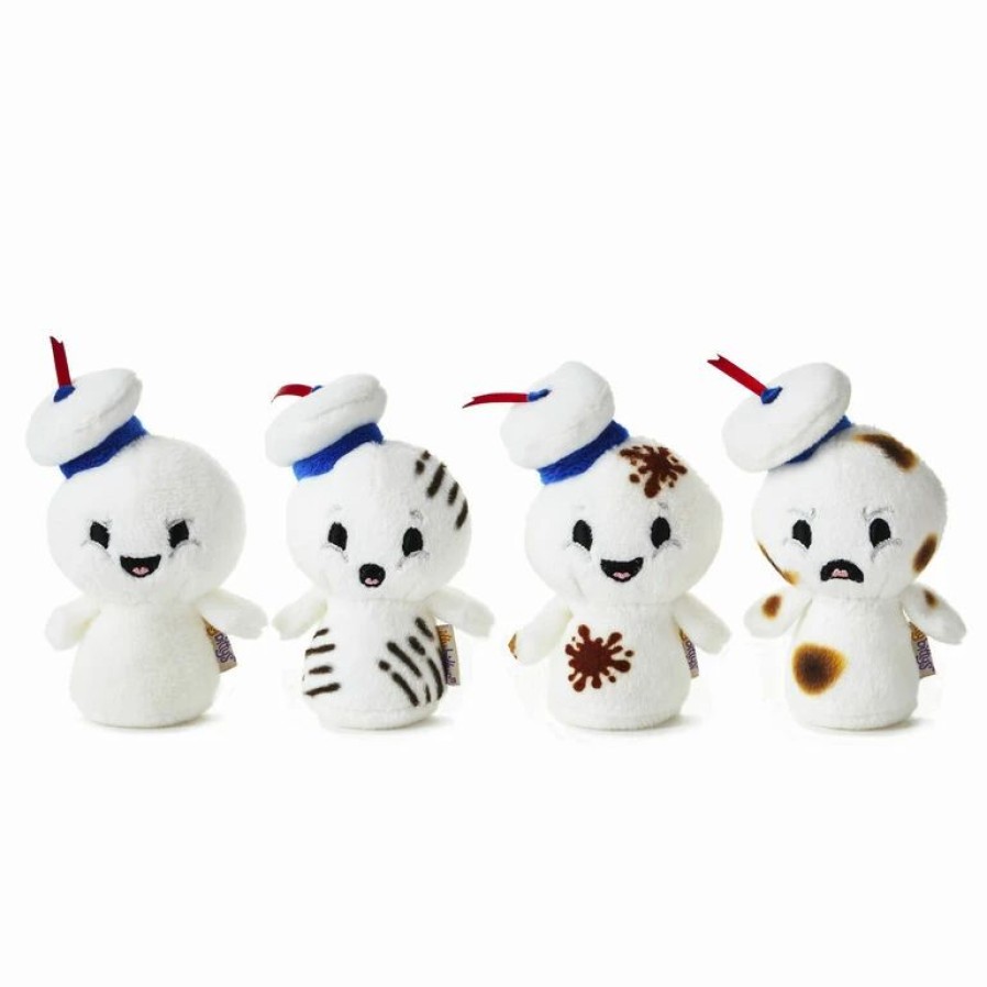 Itty Bittys® * | Hallmark Itty Bittys Ghostbusters: Afterlife Mini Stay Puft Marshmallows Plush, Set Of 4