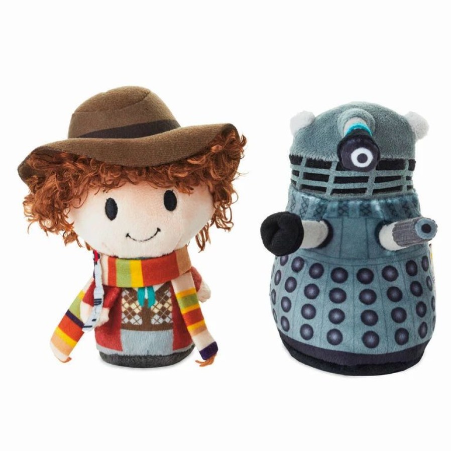 Itty Bittys® * | Hallmark Itty Bittys Doctor Who The Fourth Doctor And Dalek Plush, Set Of 2