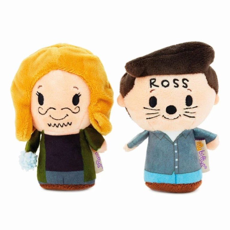 Itty Bittys® * | Hallmark Itty Bittys Friends Ross And Rachel Plush, Set Of 2