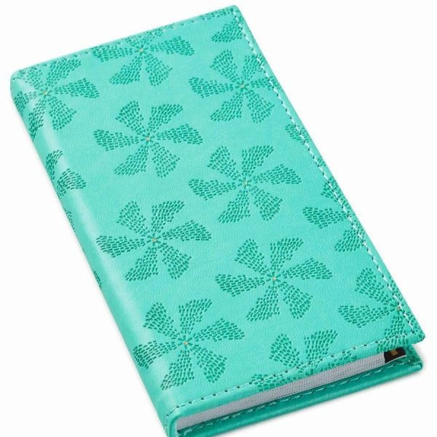 Cards & Boxed Christmas Cards * | Hallmark Mint Green Floral Password Keeper