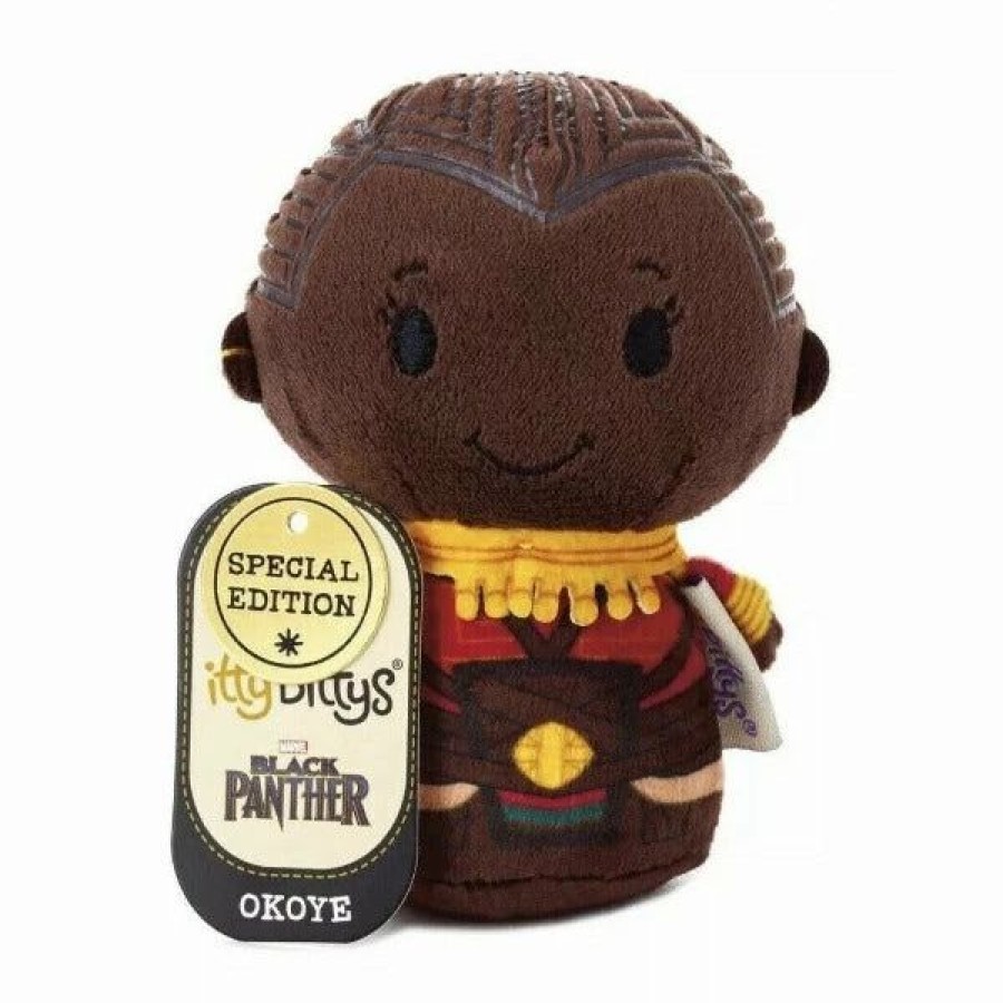 Stuffed Plush * | Hallmark Itty Bittys Marvel Black Panther Okoye Special Edition Plush