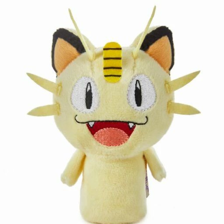 Stuffed Plush * | Hallmark Itty Bittys Pokemon Meowth Plush