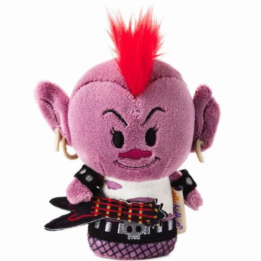 Stuffed Plush * | Hallmark Itty Bittys Dreamworks Animation Trolls World Tour Queen Barb Plush