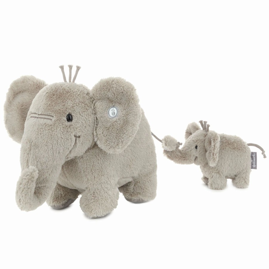 Stuffed Plush * | Hallmark Big And Little Elephant Singing Stuffed Animals With Motion, 8