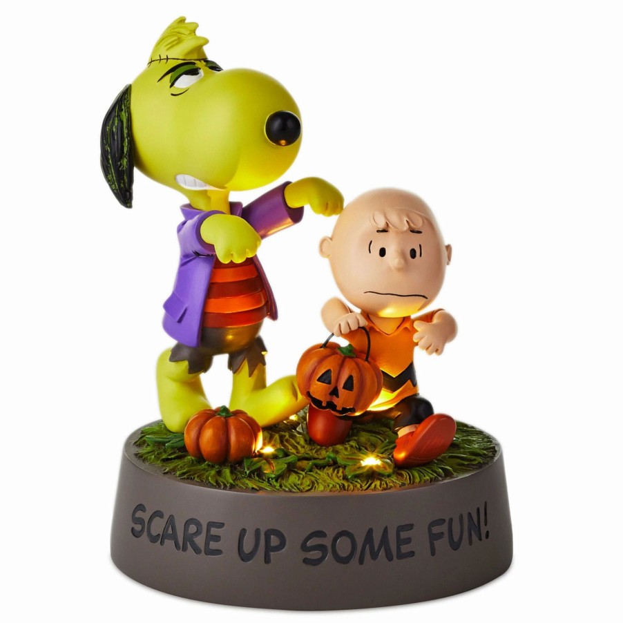 Collectibles Figurines * | Hallmark Peanuts Franken-Snoopy Figurine With Light, 5.25