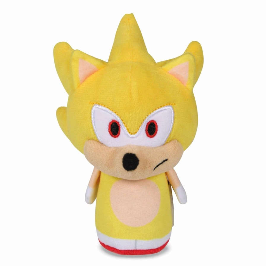 Stuffed Plush * | Hallmark Itty Bittys Sonic The Hedgehog Super Sonic Plush