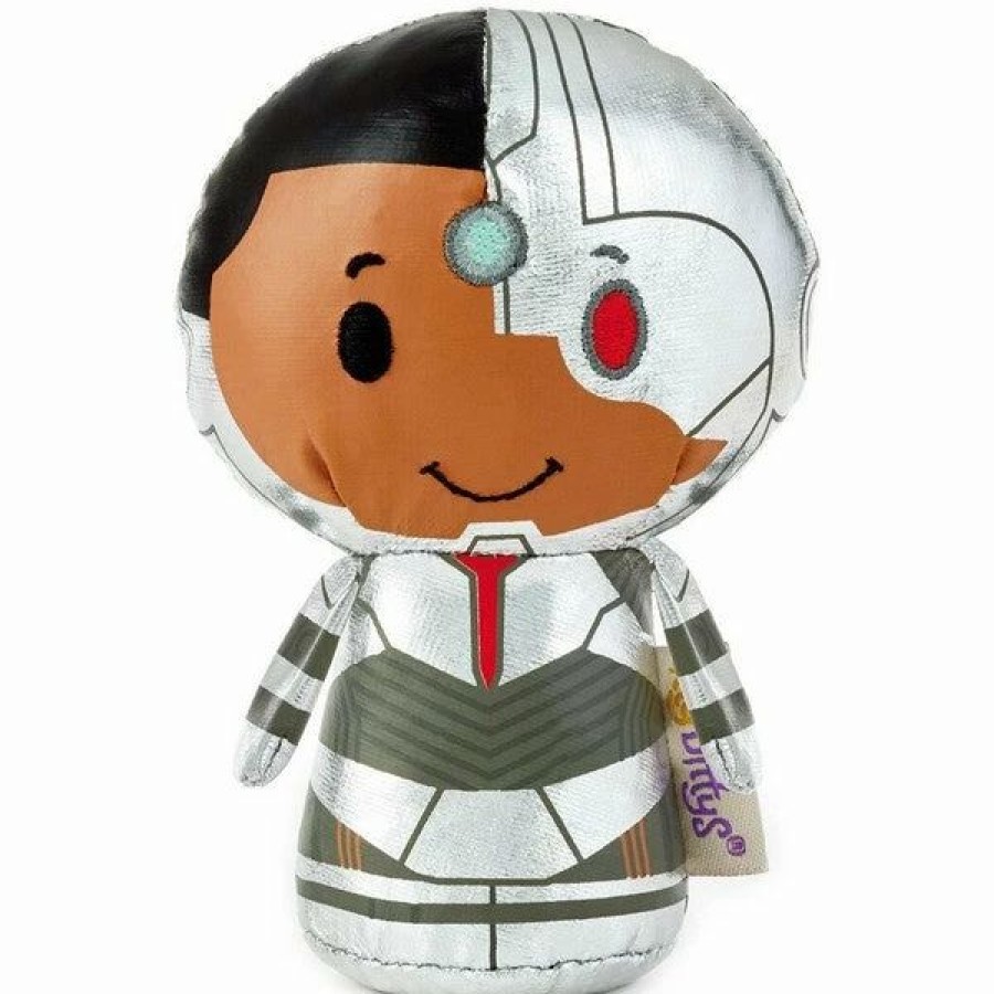 Stuffed Plush * | Hallmark Itty Bittys Justice League Cyborg Stuffed Plush Limited Edition