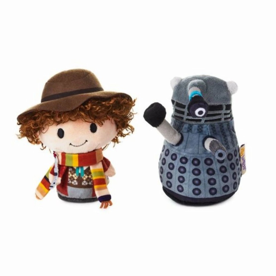 Stuffed Plush * | Hallmark Itty Bittys Bbc Doctor Who And Dalek 2 Pack