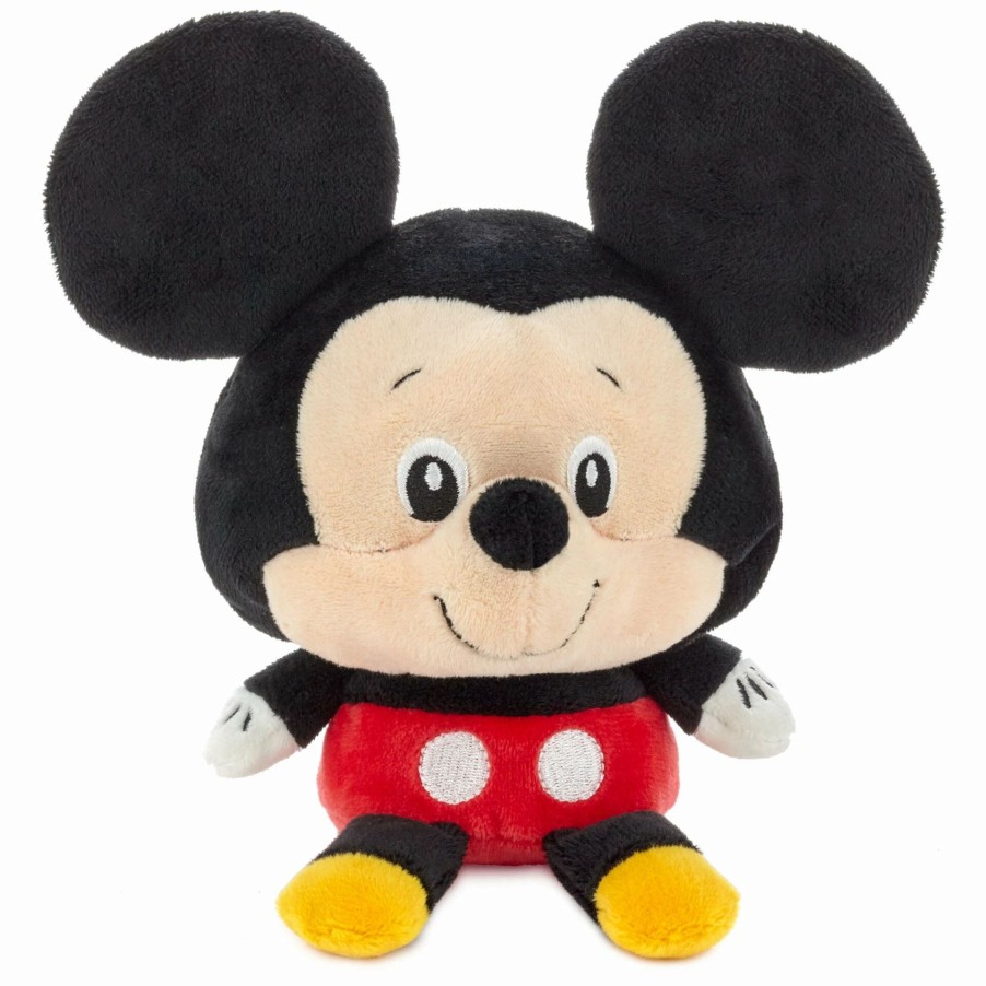 Stuffed Plush * | Hallmark Disney Mickey Mouse Reversible Stuffed Animal, 6.5