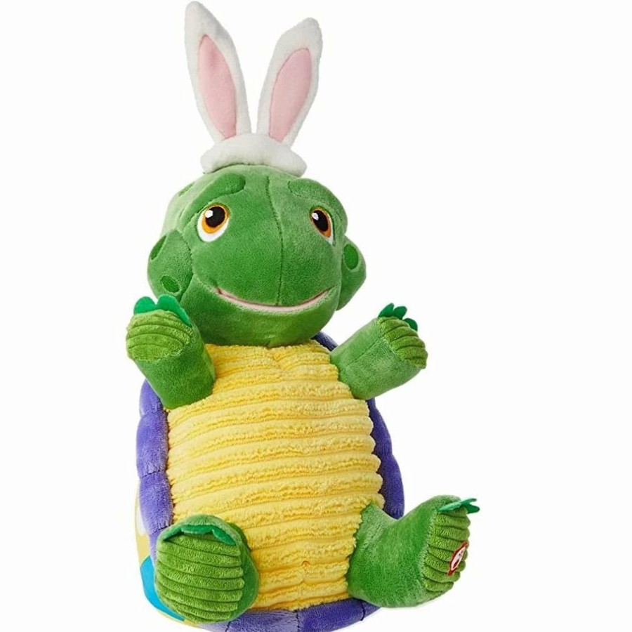 Stuffed Plush * | Hallmark Whirlin' Twirlin' Turtle Spinning Musical Stuffed Animal With Motion