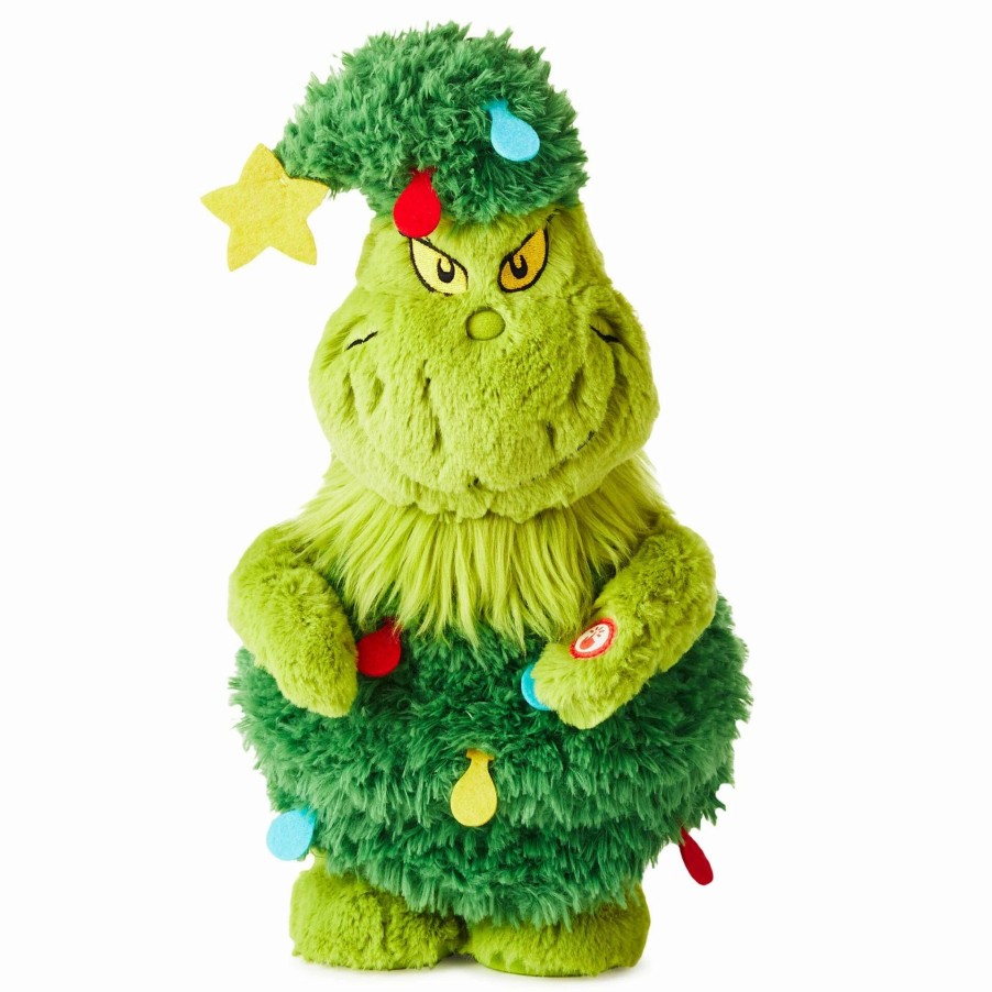 Stuffed Plush * | Dr. Seuss'S How The Grinch Stole Christmas! Grinch Plush With Sound And Motion, 12.5