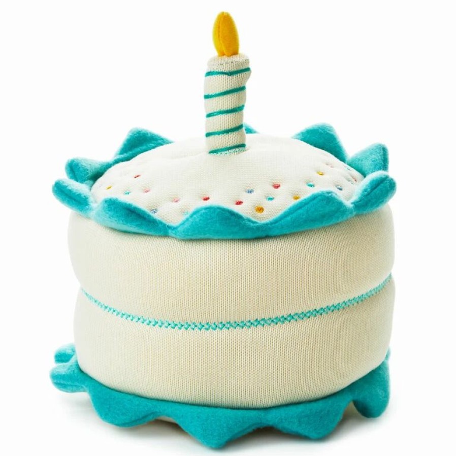 Interactive Stuffed Animals * | Hallmark Birthday Cake Musical Plush With Light