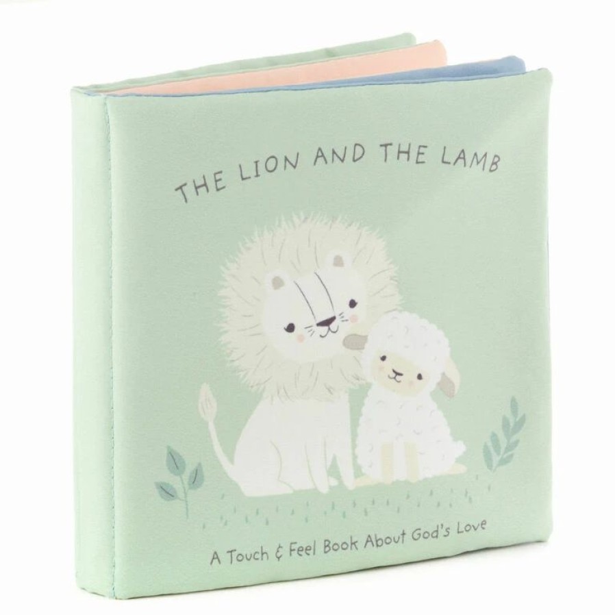 Classic Stuffed Animals * | Hallmark The Lion And The Lamb: A Touch & Feel Book About God'S Love Cloth Book