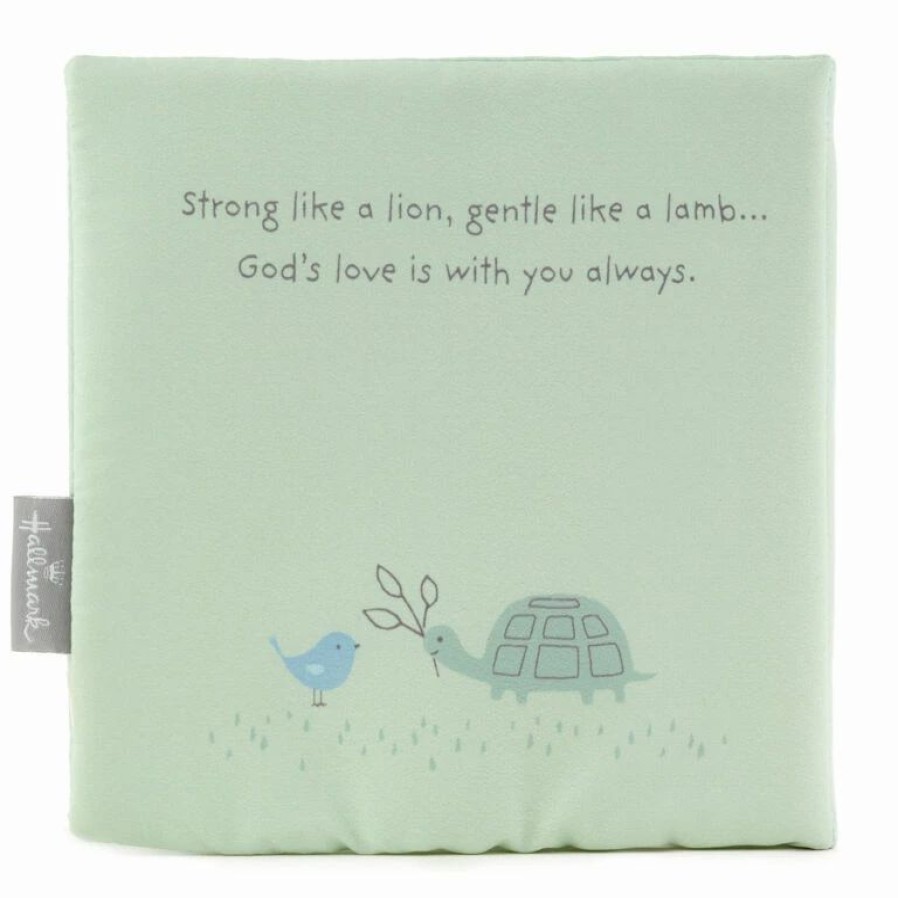 Classic Stuffed Animals * | Hallmark The Lion And The Lamb: A Touch & Feel Book About God'S Love Cloth Book