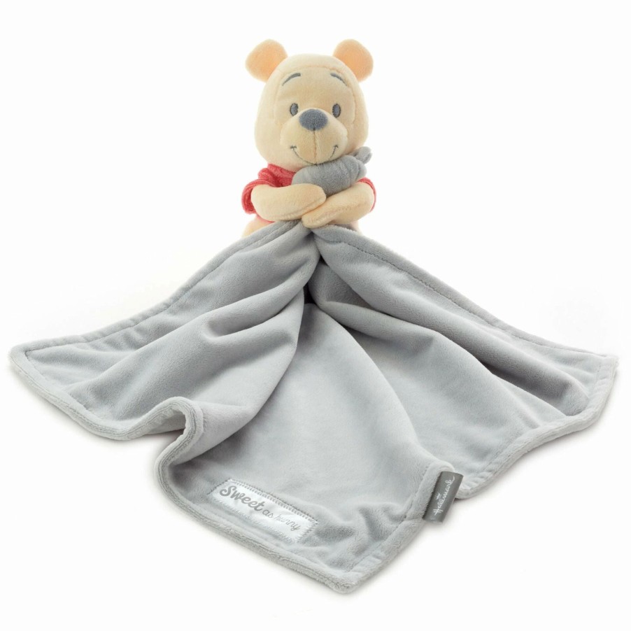 Stuffed Plush * | Hallmark Disney Baby Winnie The Pooh Plush And Lovey Blanket