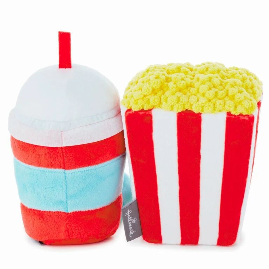 Classic Stuffed Animals * | Hallmark Better Together Popcorn And Slushie Magnetic Plush, 5