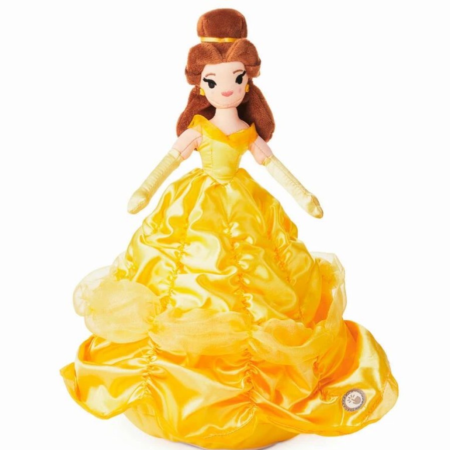 Interactive Stuffed Animals * | Hallmark Disney Beauty And The Beast Belle Plush With Sound And Motion