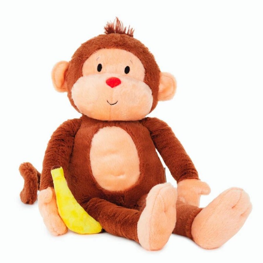 Interactive Stuffed Animals * | Hallmark Goin' Bananas Monkey Singing Stuffed Animal, 12