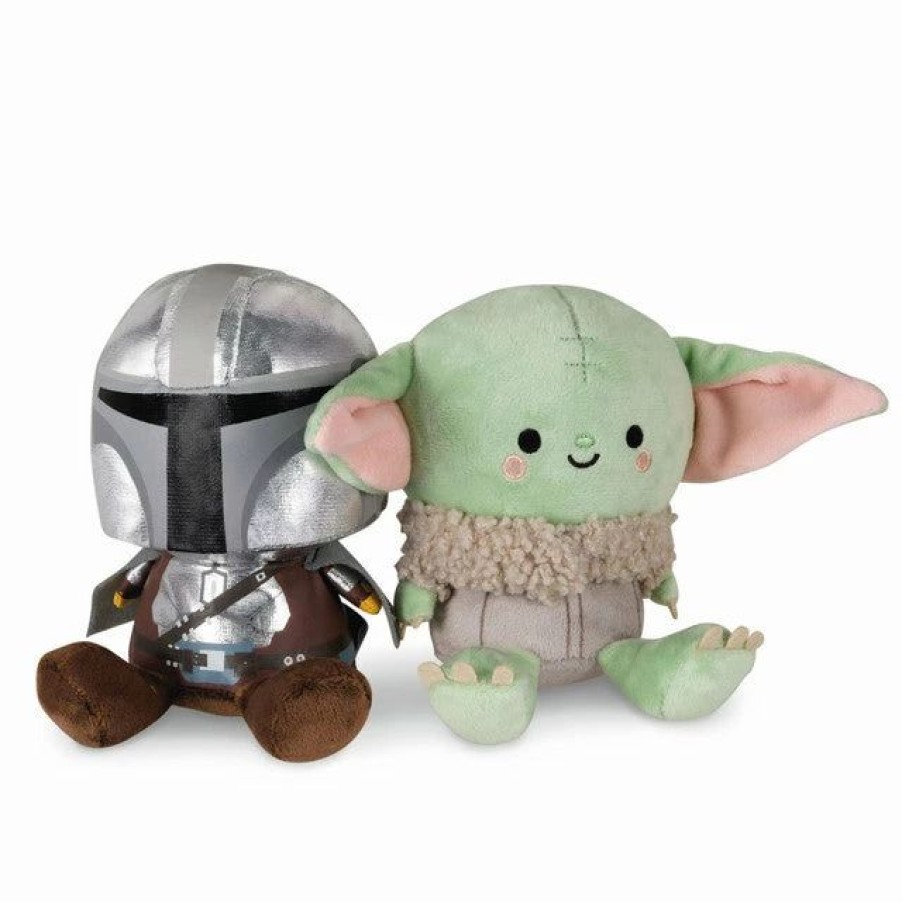 Stuffed Plush * | Hallmark Better Together Star Wars The Mandalorian And Grogu Magnetic Plush, 5